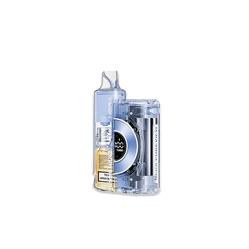 Lost Mary NERA 30K Pureview Blue Edition kit with curved LED display and blue design