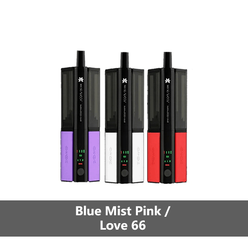 Hayati Shisha 30K Blue Mist Pink Love 66 dual flavour rechargeable pod kit