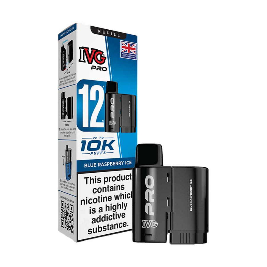 IVG Pro 12 Containers prefilled pod vape kit