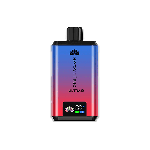 Hayati Pro Ultra Plus 25000 Puffs Blue Razz Cherry rechargeable pod kit