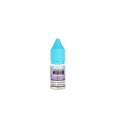 Elux Nic Salt Blue Razz Gummy 10ml 20mg e-liquid blue raspberry chewy candy bottle