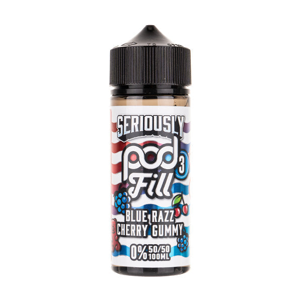 Seriously 100ml Shortfill Blue Razz Gummy shortfill e-liquid