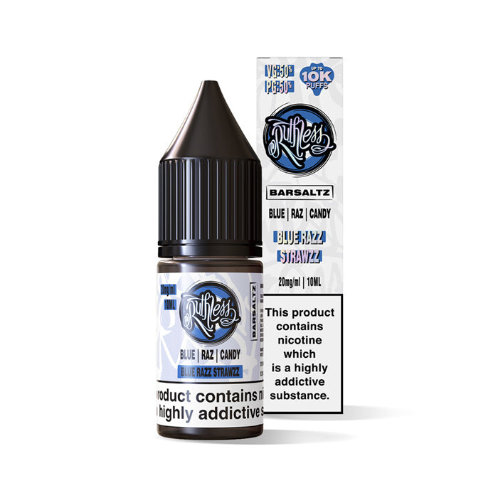 Ruthless Bar Saltz Blue Razz Strawzz Ruthles nic salt e-liquid