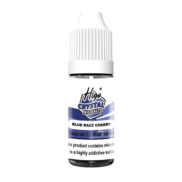 Higo Nic Salt Crystal Blue Razz Cherry UK