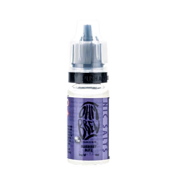 Ohm Brew Nic Salt Blueberry Blitz nic salt e-liquid