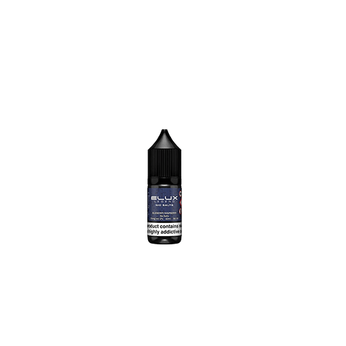 Elux Nic Salt Blueberry Raspberry 10ml 20mg e-liquid natural dark dual berry gentle