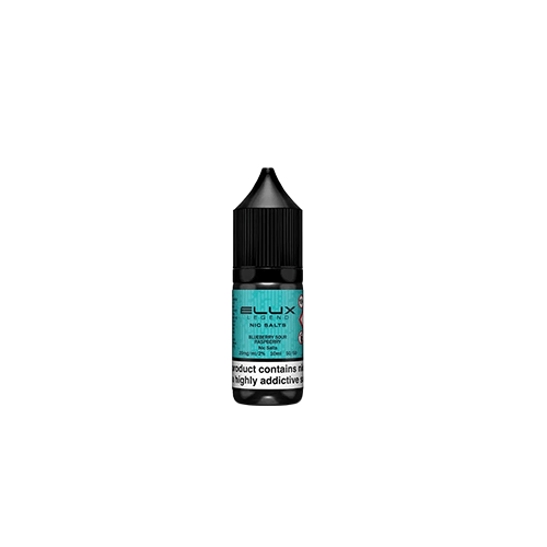 Elux Legend Nic Salt Blueberry 10ml 20mg e-liquid bottle pure dark blueberry fruit