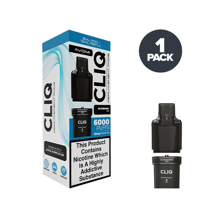 Avomi Cliq 6000 Blueberry Ice UK