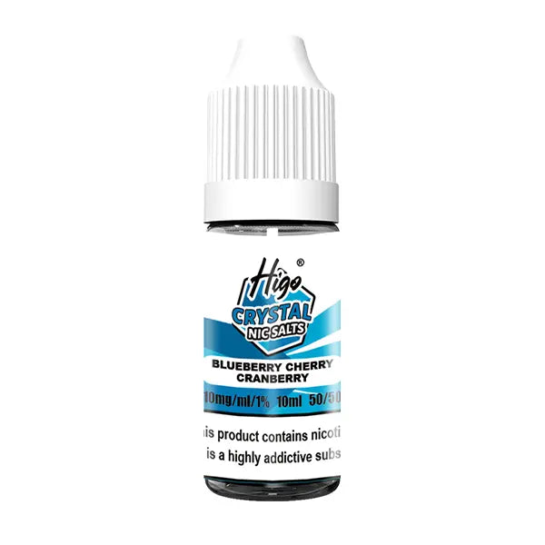 Higo Nic Salt Crystal Blueberry Cherry Cranberry UK