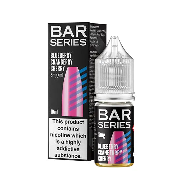 Bar Series Nic Salt Blueberry Cranberry Cherry UK