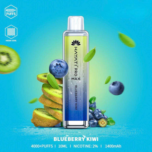 Hayati pro max Blueberry Kiwi 4000 Puffs - Vape 7 Store