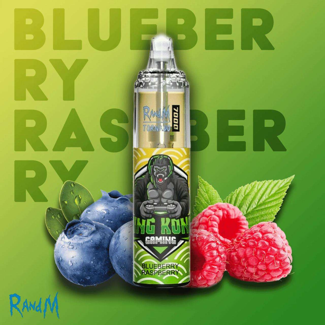 R&M 7000 Puffs Blueberry Raspberry  - Vape 7 Store