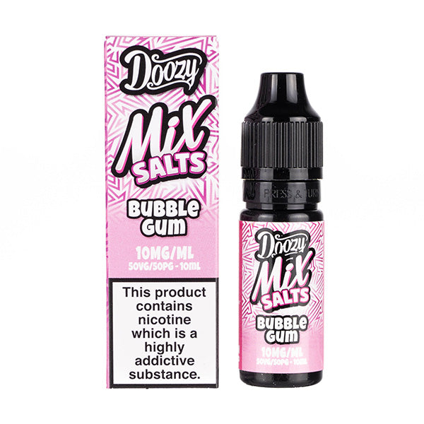 Doozy Vape Co Nic Salt Bubble Gum Mix nic salt e-liquid