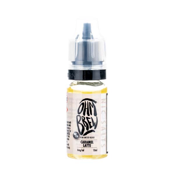 Ohm Brew Nic Salt Caramel Latte nic salt e-liquid