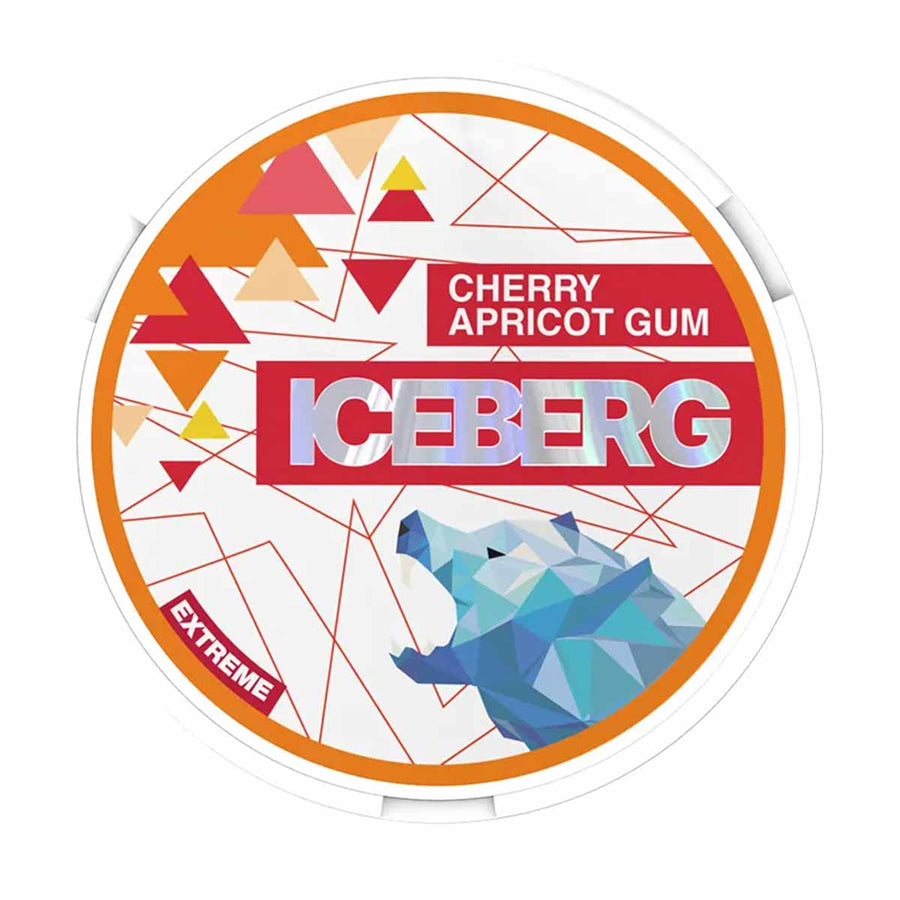 Iceberg Nicotine Pouches Cherry Apricot Gum nicotine pouches