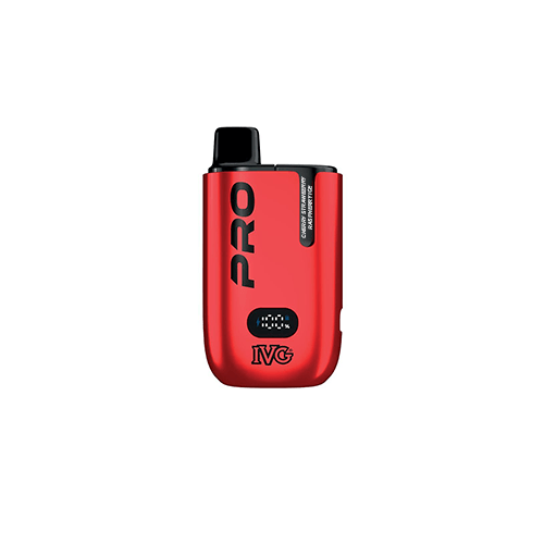 IVG Pro 10000 Cherry Strawberry Raspberry Ice 10K quad red fruit ice pod kit