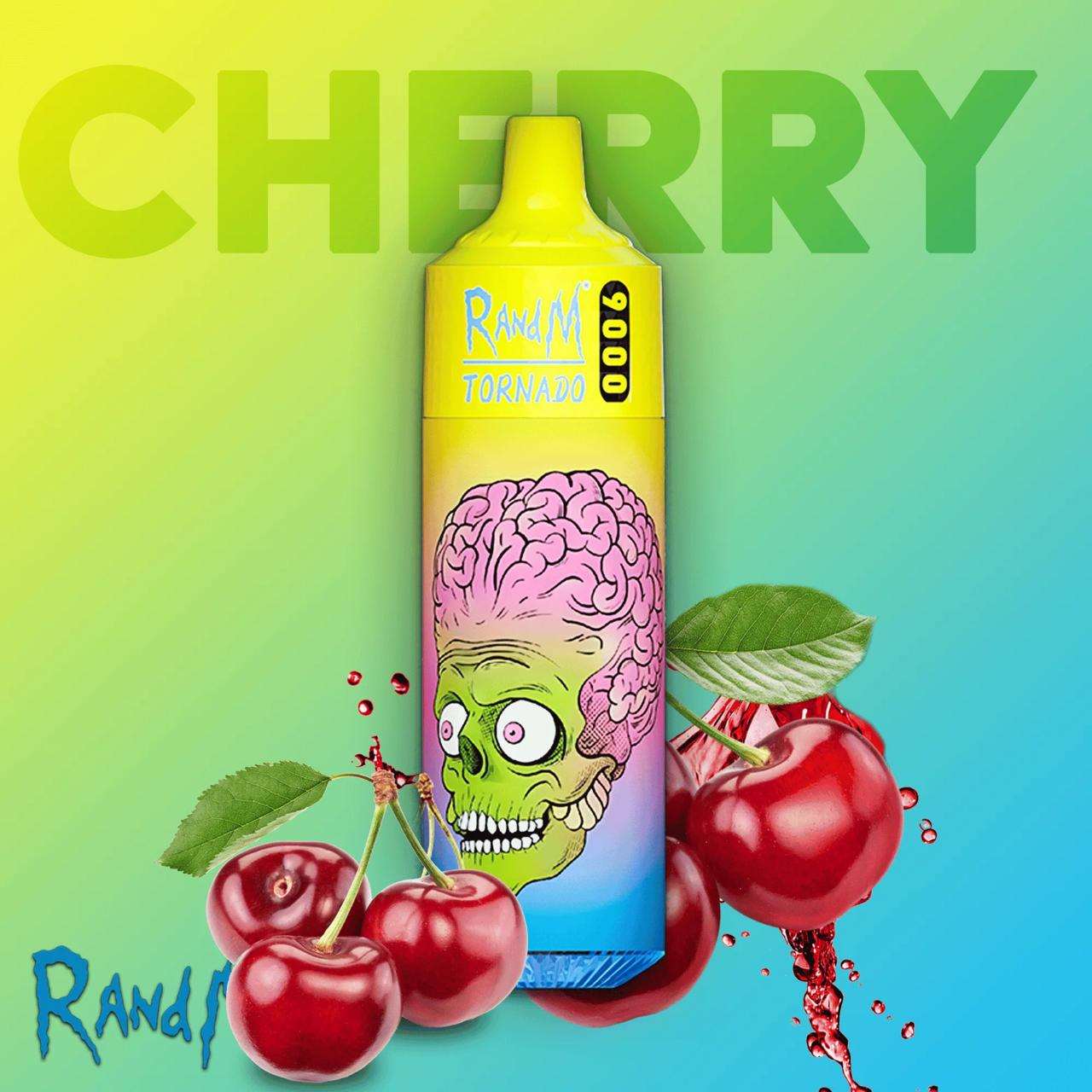 R&M 9000 Puffs Cherry - Vape 7 Store