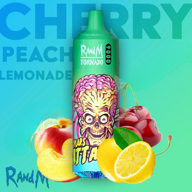 R&M Cherry Peach Lemonade 9000 Puffs - Vape 7 Store