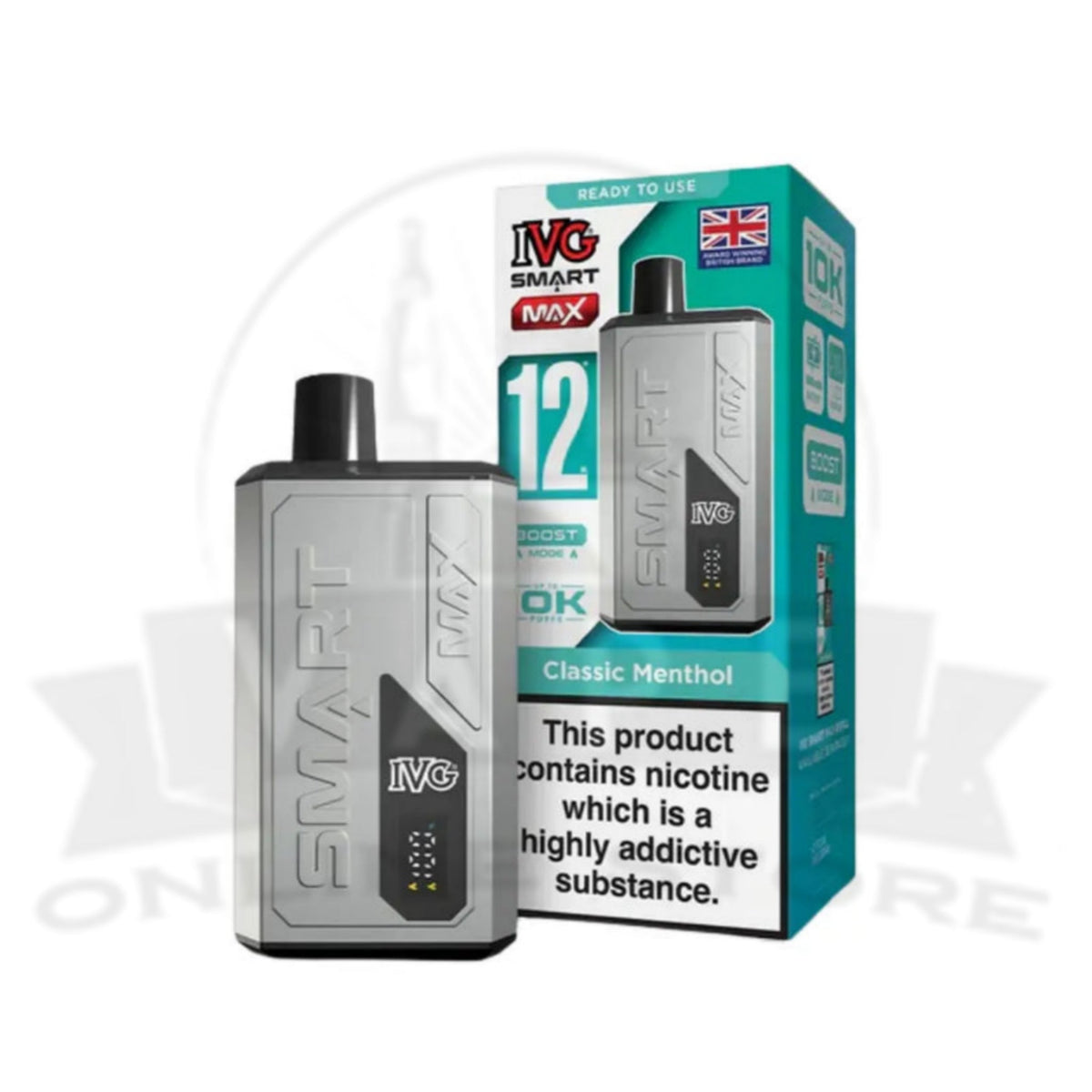 IVG Smart Max 10K Classic Menthol prefilled pod vape kit