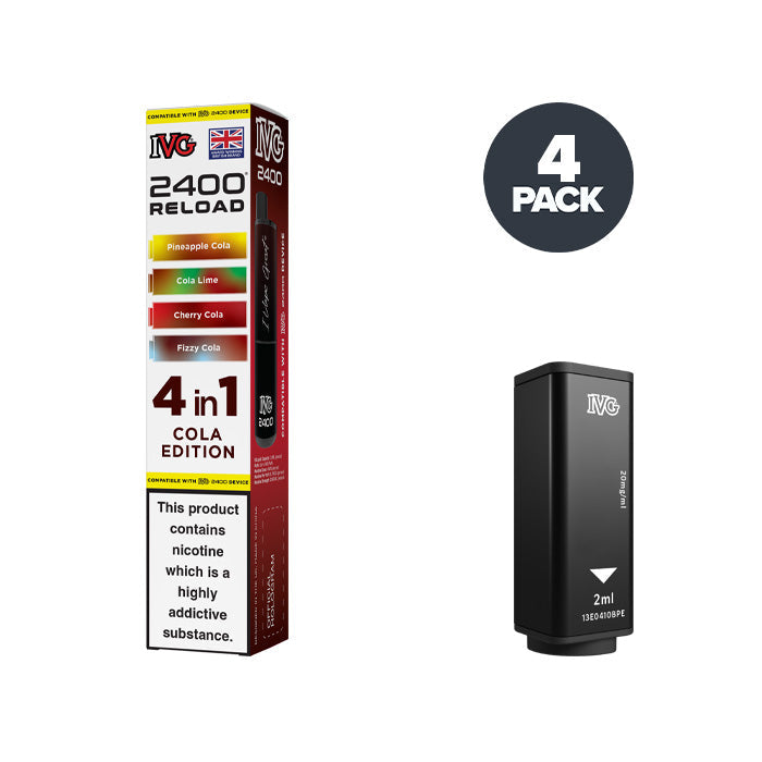 IVG 2400 Cola Edition prefilled pod vape kit