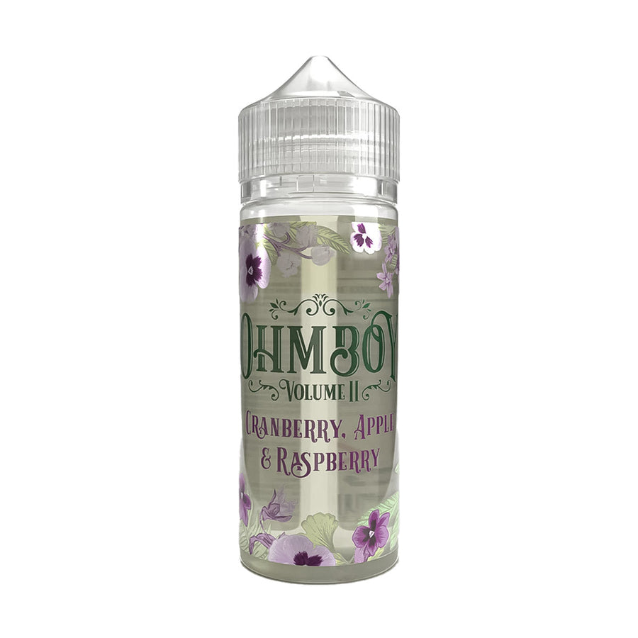 Ohm Boy 100ml Shortfill Cranberry Apple Raspberry V2 shortfill e-liquid