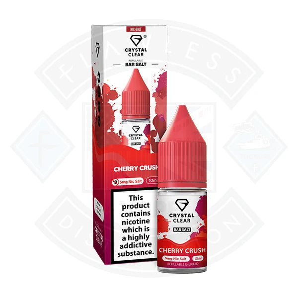 Crystal Clear Nic Salt Cherry Crush UK