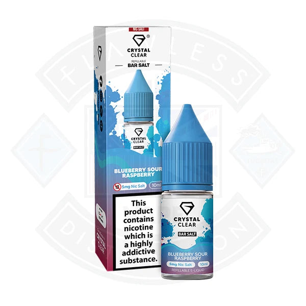 Crystal Clear Nic Salt Blueberry Sour Raspberry UK