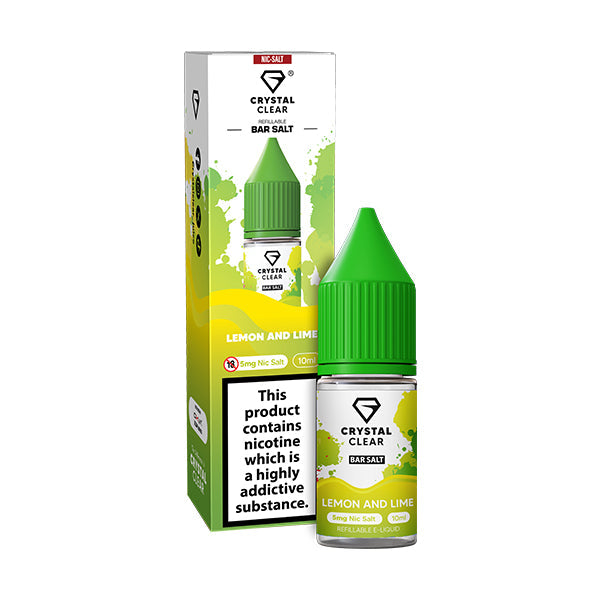 Crystal Clear Nic Salt Lemon Lime UK