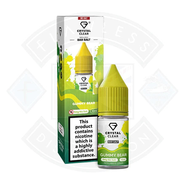 Crystal Clear Nic Salt Gummy Bear UK
