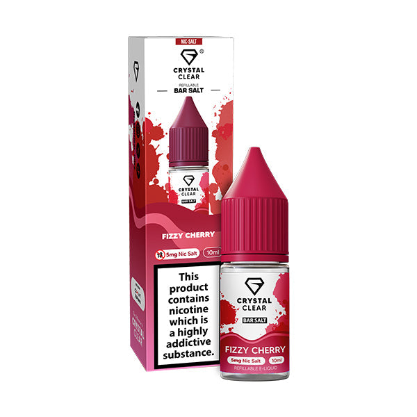 Crystal Clear Nic Salt Fizzy Cherry UK