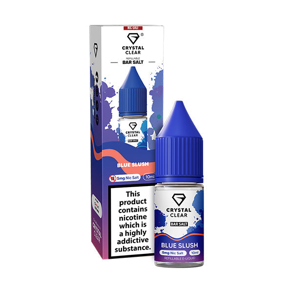 Crystal Clear Nic Salt Blue Slush UK