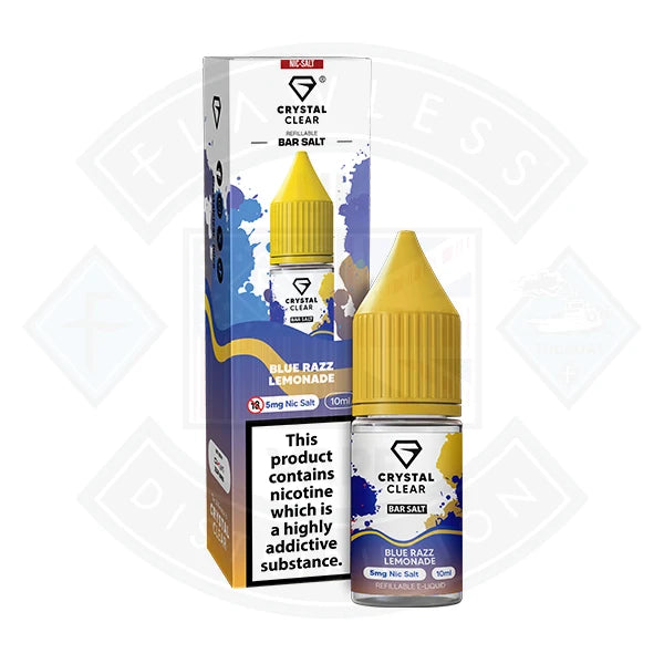 Crystal Clear Nic Salt Blue Razz Lemonade UK