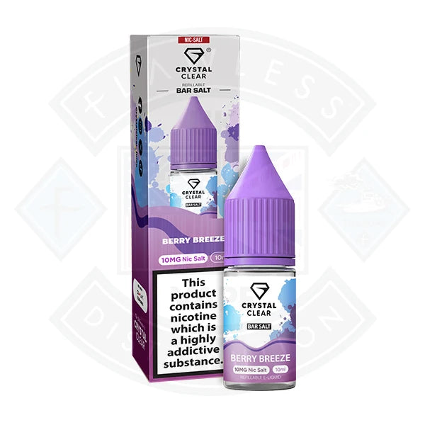 Crystal Clear Nic Salt Berry Breeze UK