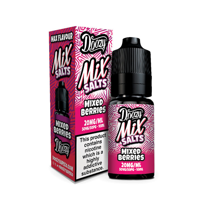 Doozy Vape Co Nic Salt Mix Mixed Berries nic salt e-liquid