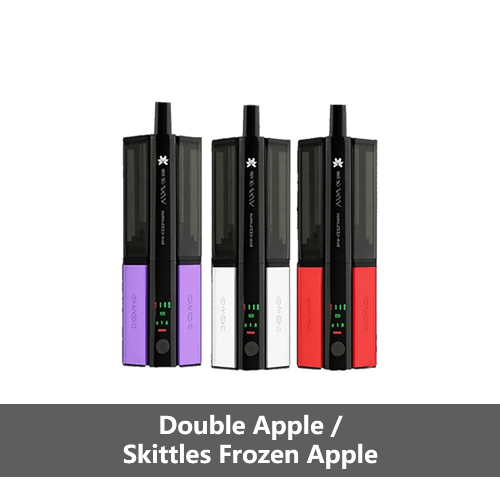 Hayati Shisha 30K Double Apple Skittles Frozen Apple dual flavour pod kit