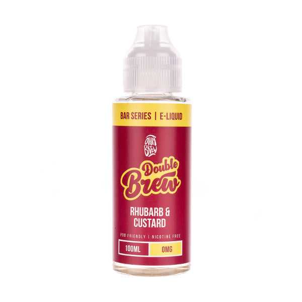 Ohm Brew 100ml Shortfill Rhubarb Custard Bar shortfill e-liquid