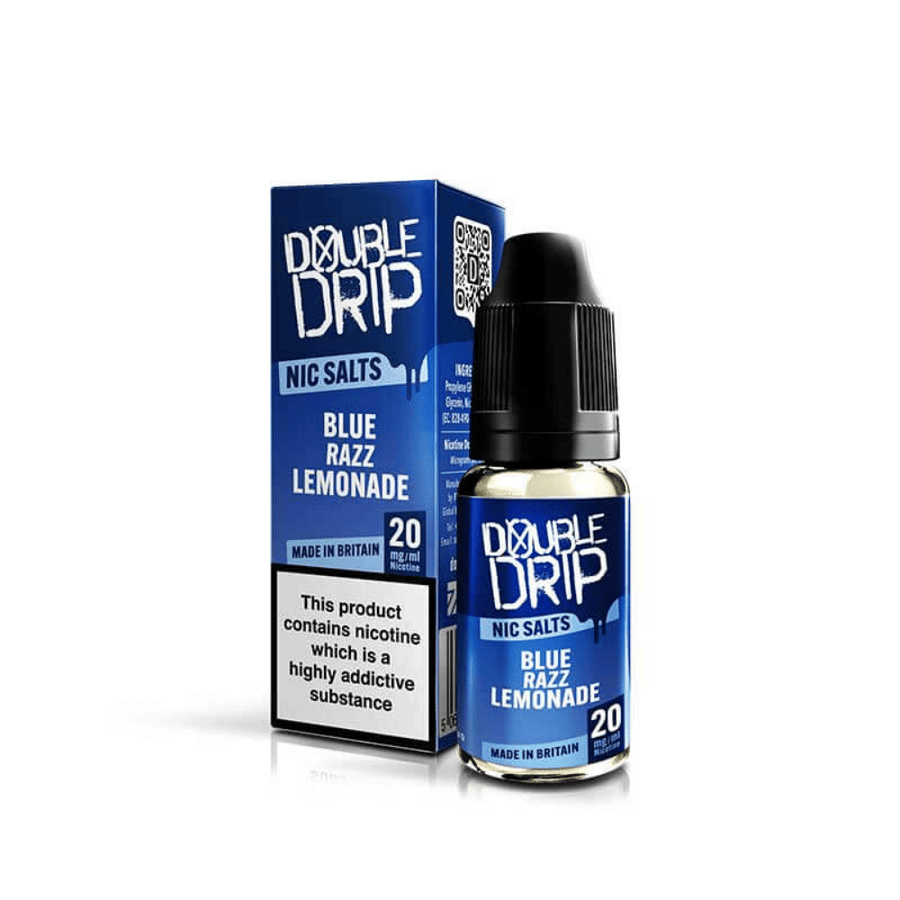 Double Drip Nic Salt Blue Razz Lemonade UK