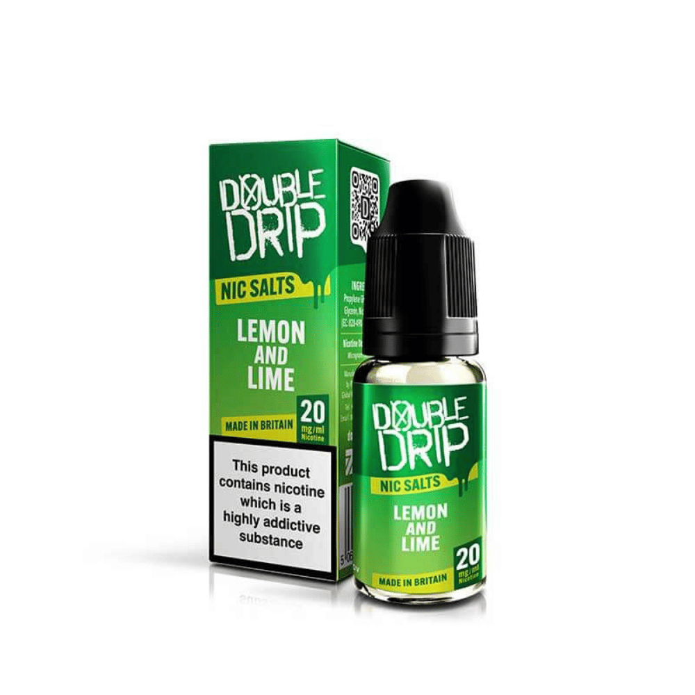 Double Drip Nic Salt Lemon Lime UK