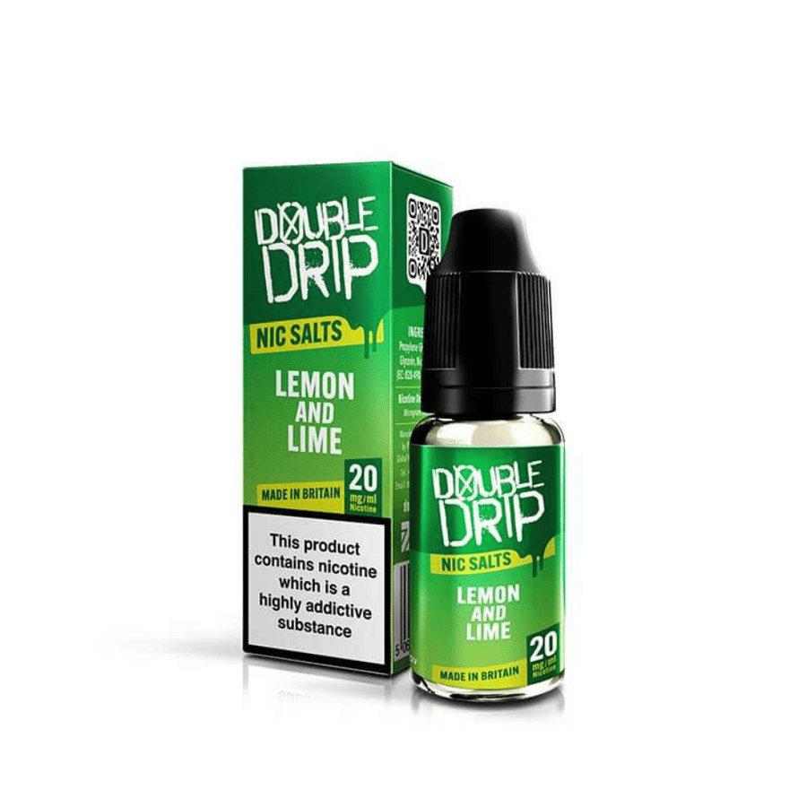 Double Drip Nic Salt Lemon Lime UK
