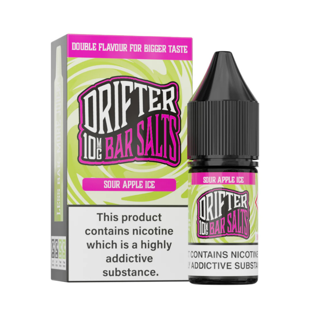 Drifter Bar Salts Sour Apple Ice UK