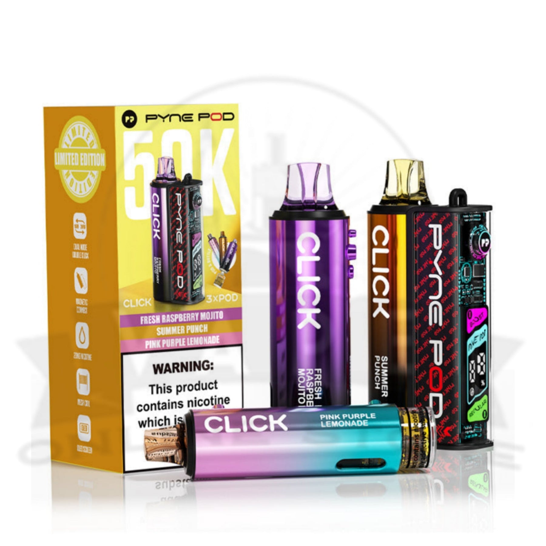 Pyne Pod Click 50K Drinks Edition UK