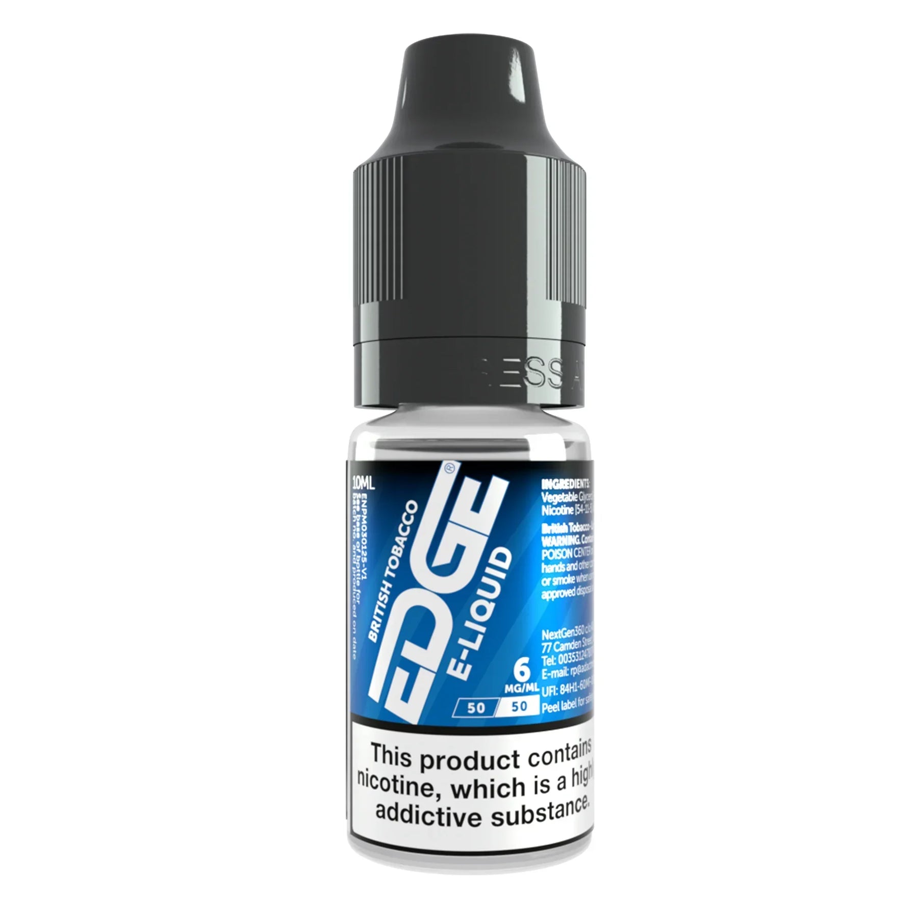 Edge Liq Nic Salt British Tobacco nic salt e-liquid