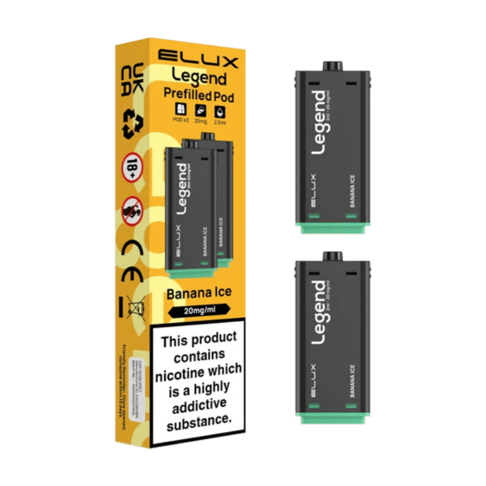 Elux Legend 1500 Banana Ice prefilled pod vape kit