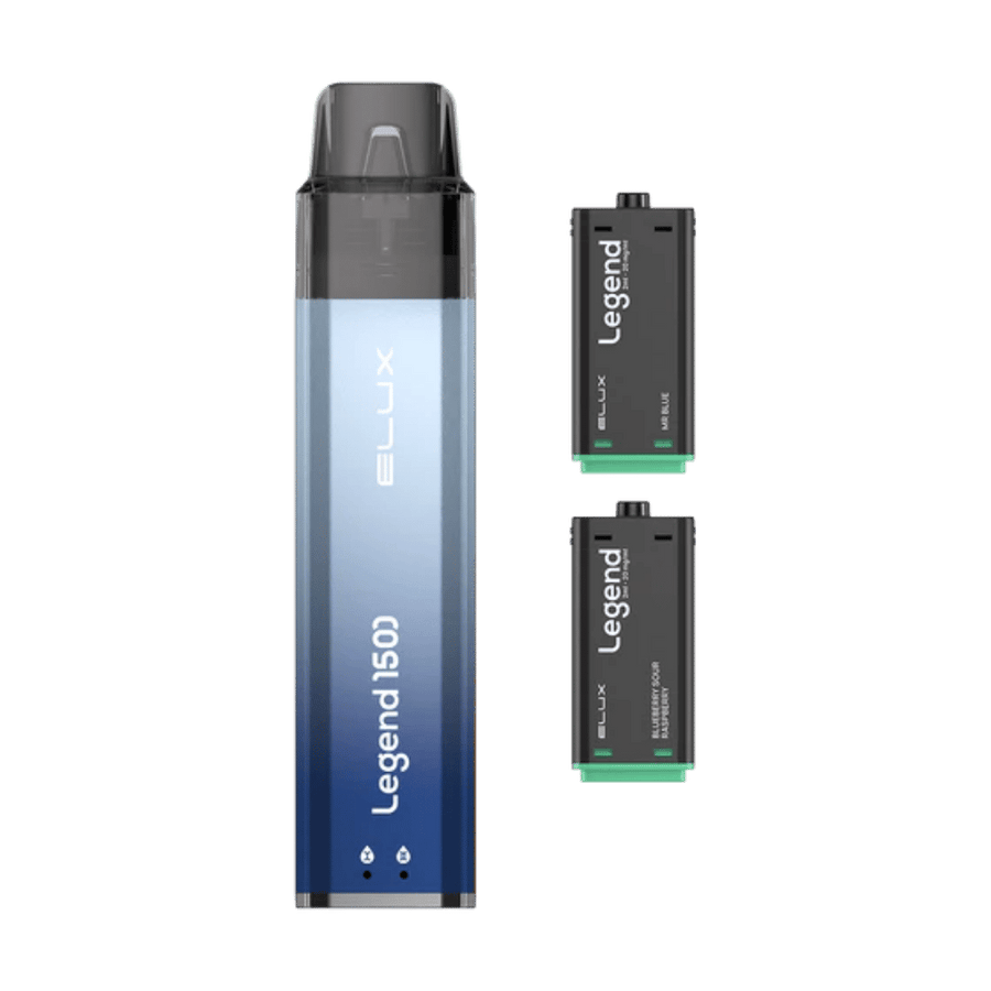 Elux Legend 1500 Blue prefilled pod vape kit