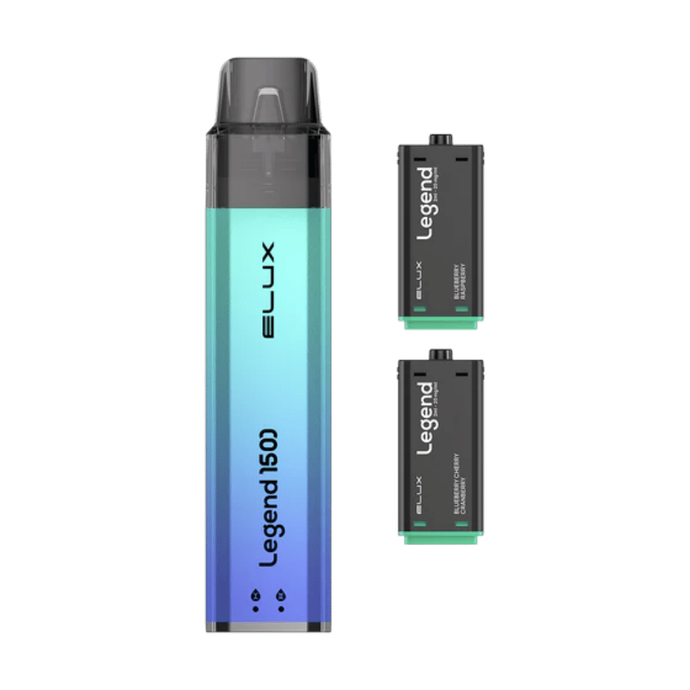 Elux Legend 1500 Blueberry prefilled pod vape kit