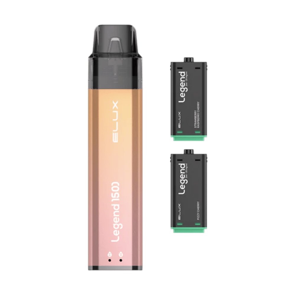 Elux Legend 1500 Cherries prefilled pod vape kit