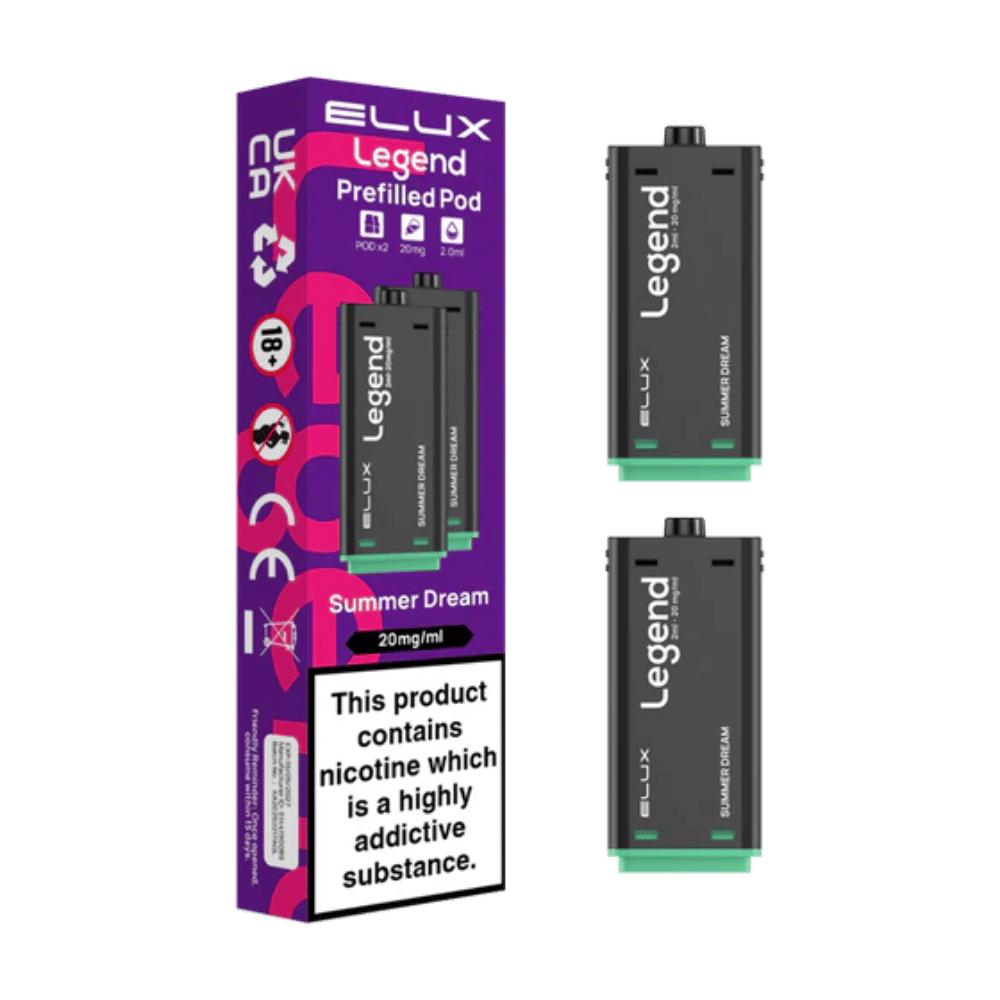 Elux Legend 1500 Summer Dream prefilled pod vape kit