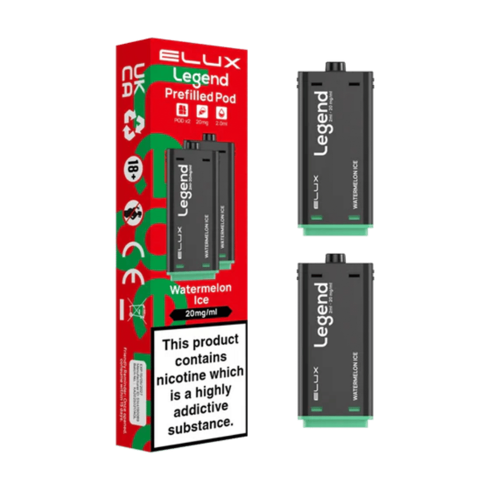 Elux Legend 1500 Watermelon Ice prefilled pod vape kit