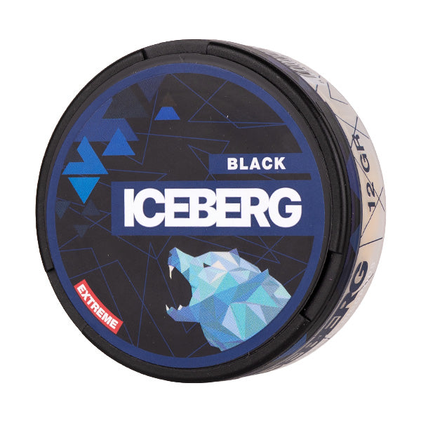 Iceberg Nicotine Pouches Extreme Black nicotine pouches