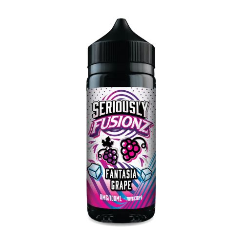 Seriously 100ml Shortfill Fantasia Grape Fuisonz shortfill e-liquid